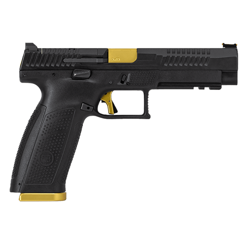 CZ P-10 F Competition 9mm 19+1 5in Barrel Optic Ready Black