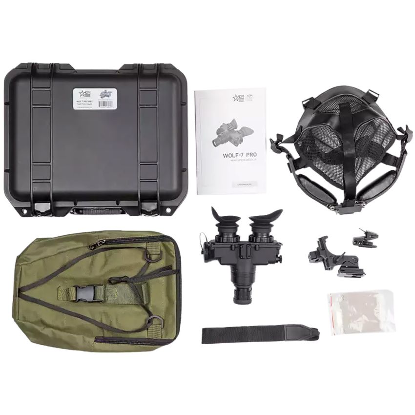 AGM Wolf-7 PRO NW1 Night Vision Goggles Gen 2+ Level 1