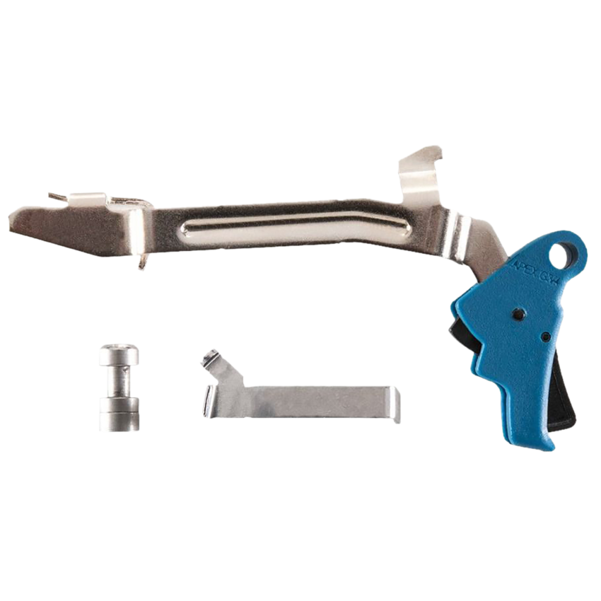 Apex Tactical Blue Drop-In Trigger for Glock Gen3 Gen4 Pistols