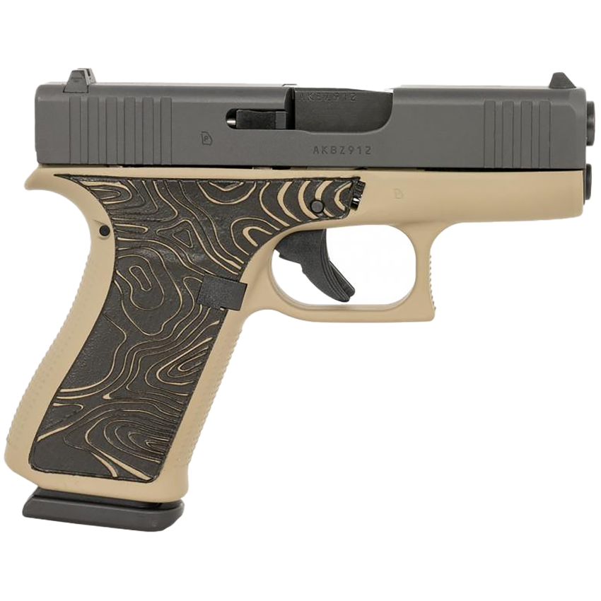 Glock G43X 9mm 10+1 Sub-Compact Coyote Tan Cerakote Pistol