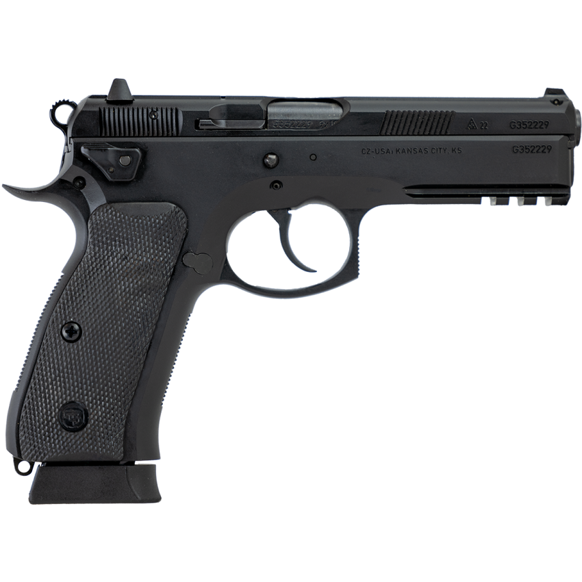 CZ-USA CZ 75 SP-01 Tactical 9mm 19+1 Black Nitride Barrel, Rail