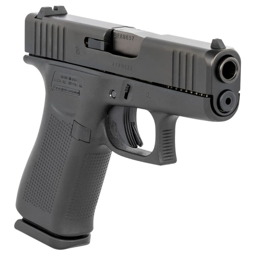 Glock G43X 9mm Sub-Compact Pistol | 10+1 Black nDLC