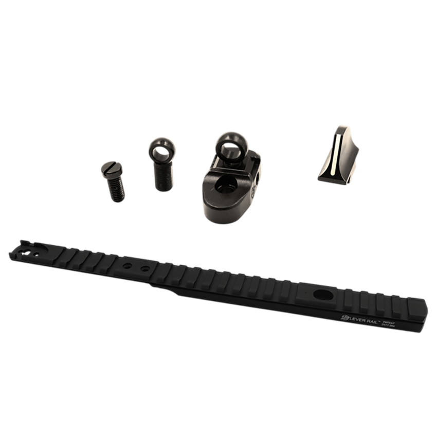 XS Sights Henry 45-70 Optic Mount and Ghost Ring Sight Set Black