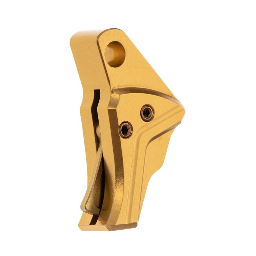 Tyrant CNC Glock Gen 3-4 Trigger Shoe Gold Anodized Finish