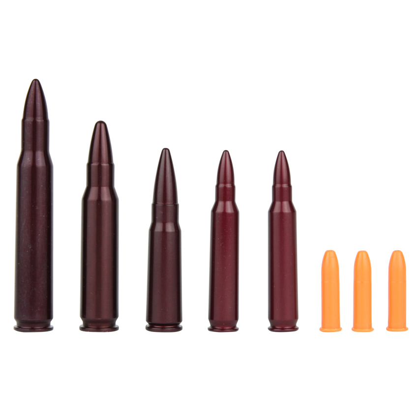 A-Zoom Rifle Snap Cap Variety Pack 22/223/308/30-06/7.62x39 8pk 45ACP