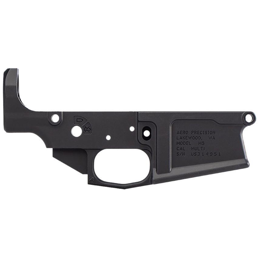 Aero Precision M5 Receiver Black Anodized 7075T6 Aluminum AR10