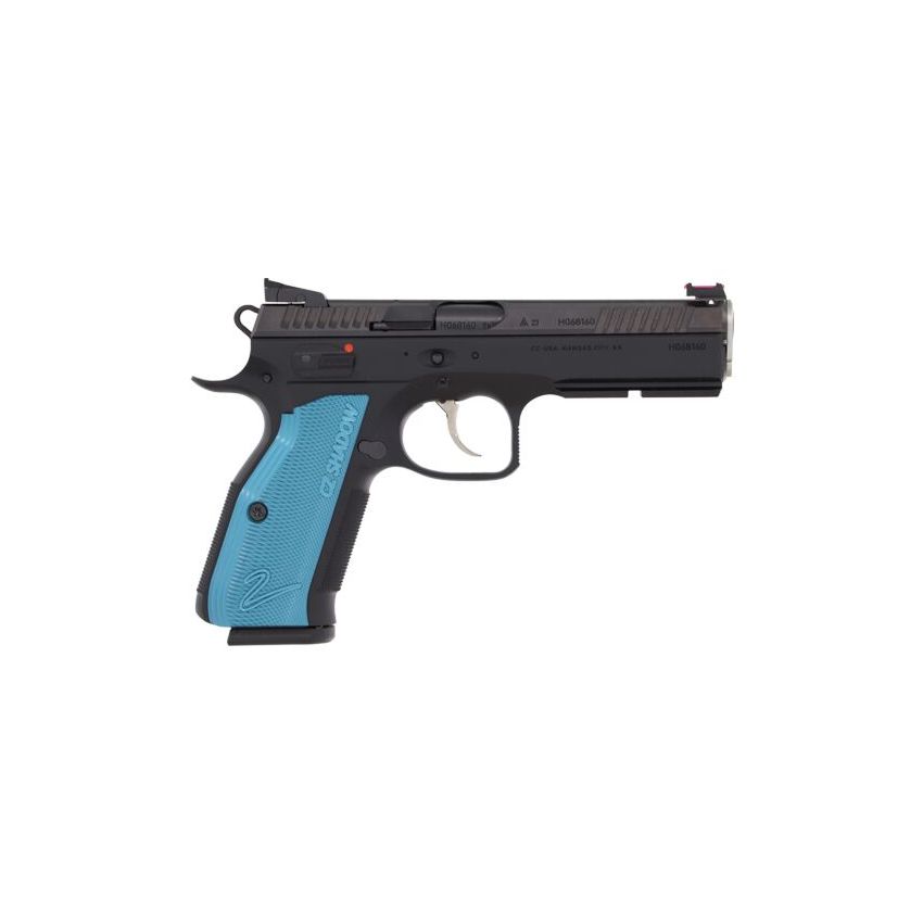 CZ Shadow 2 ACCU Custom 9mm Pistol Blue Finish 9mm