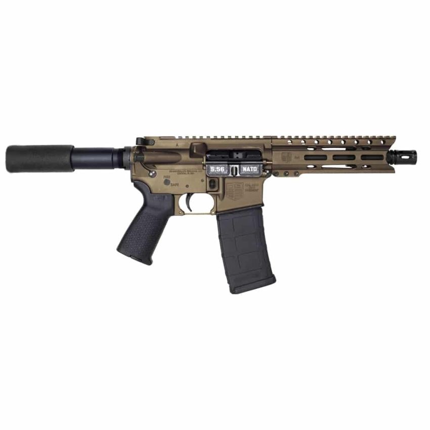 Diamondback DB15 Pistol 5.56MM 7 Inch Bronze Cerakote