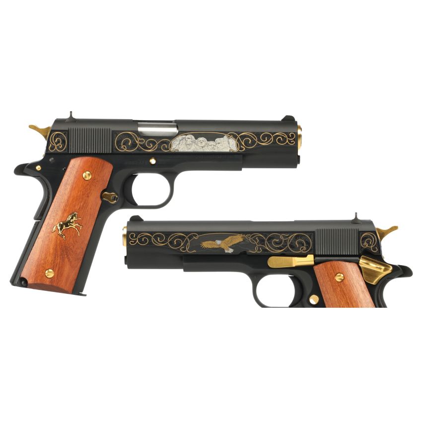 Colt Spirit of America 45ACP Blued Wood 1911 Pistol