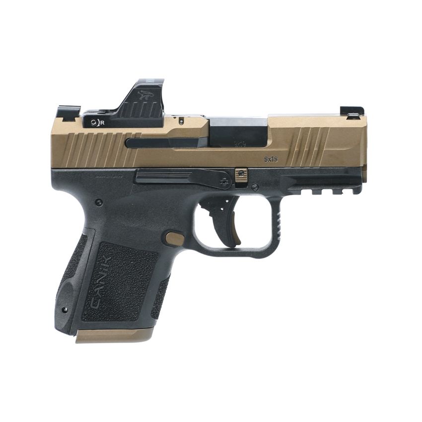 Lipsey's Exclusive CANIK METE MC9 9mm Bronze 15+1 MO1 Optic