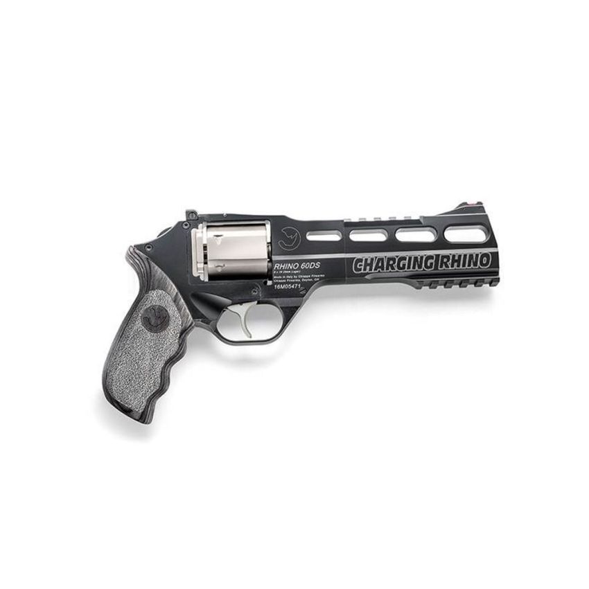 Chiappa Rhino 60DS 9mm 6 Inch Black Adjustable Revolver