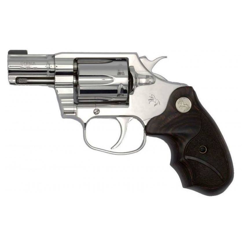 Colt Bright Cobra 38 Special Revolver 2 Inch Wood Grips