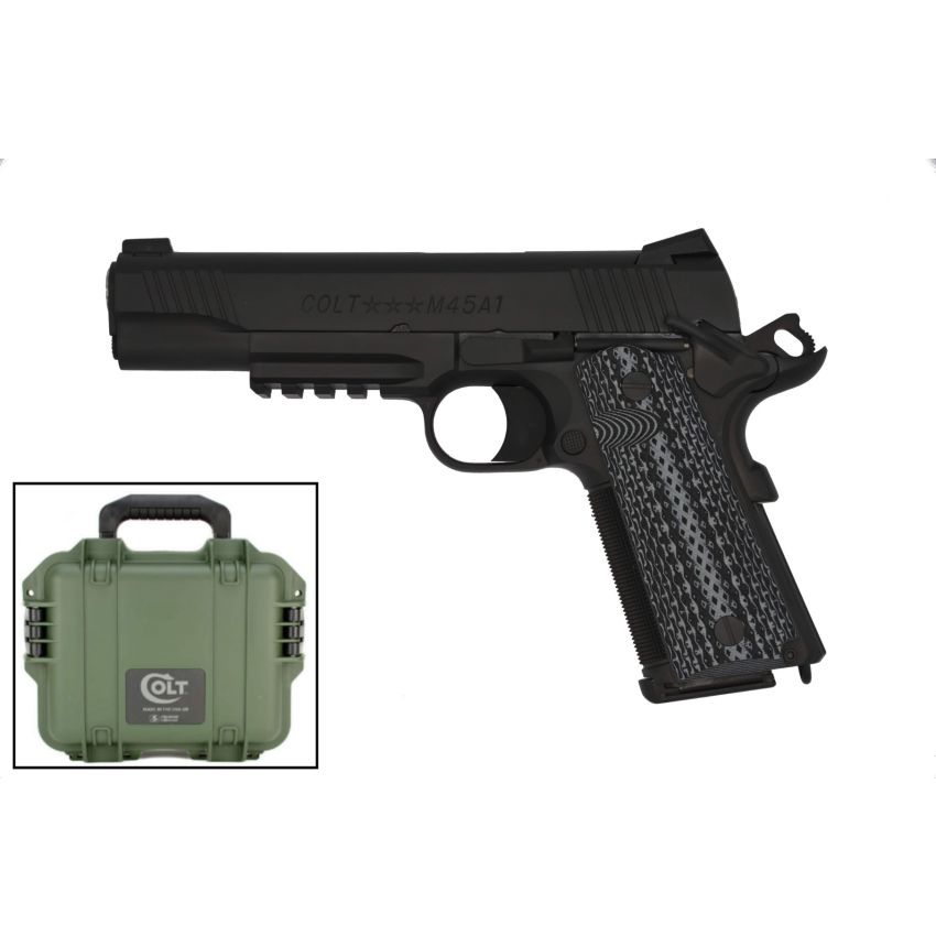 Colt CQB Government Custom 45ACP Black 5 Inch Pistol