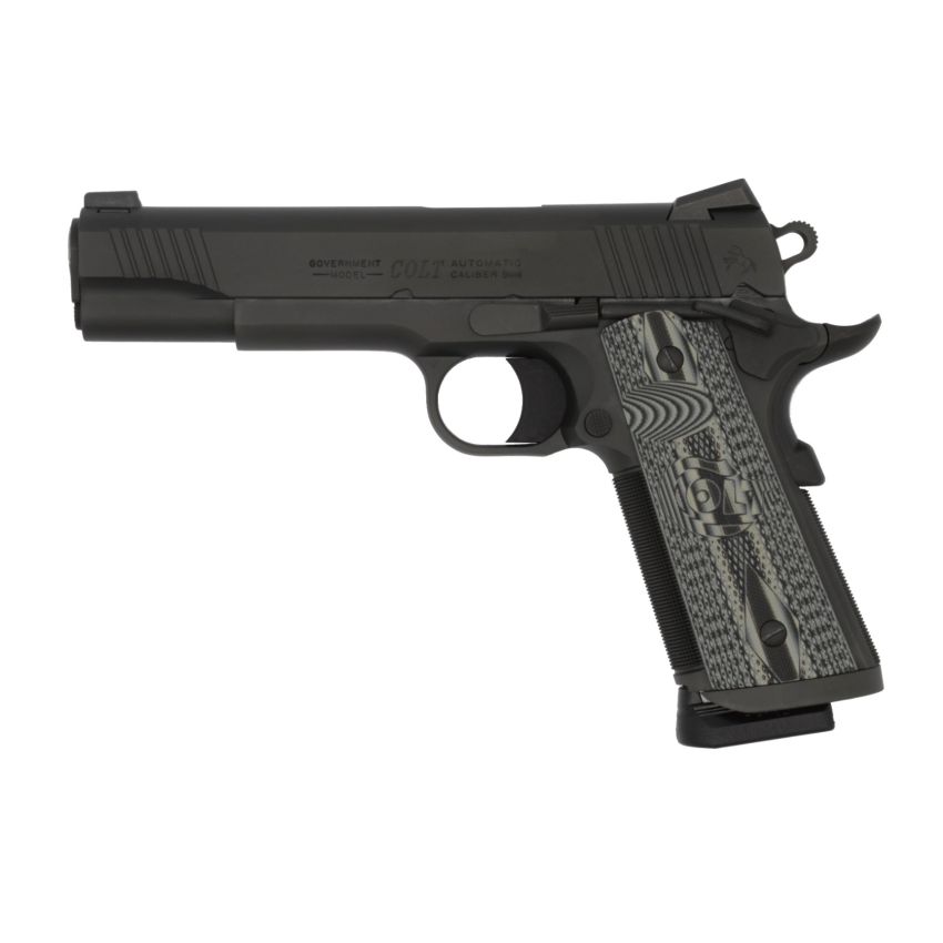 Colt Combat Unit 9mm Black 5 Inch Night Sights Semi-Auto Pistol