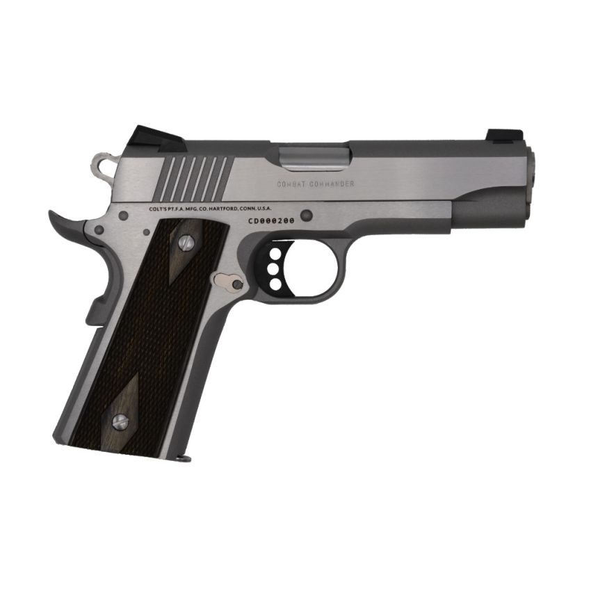 Colt Combat Commander .45 ACP Pistol | Stainless Steel 5