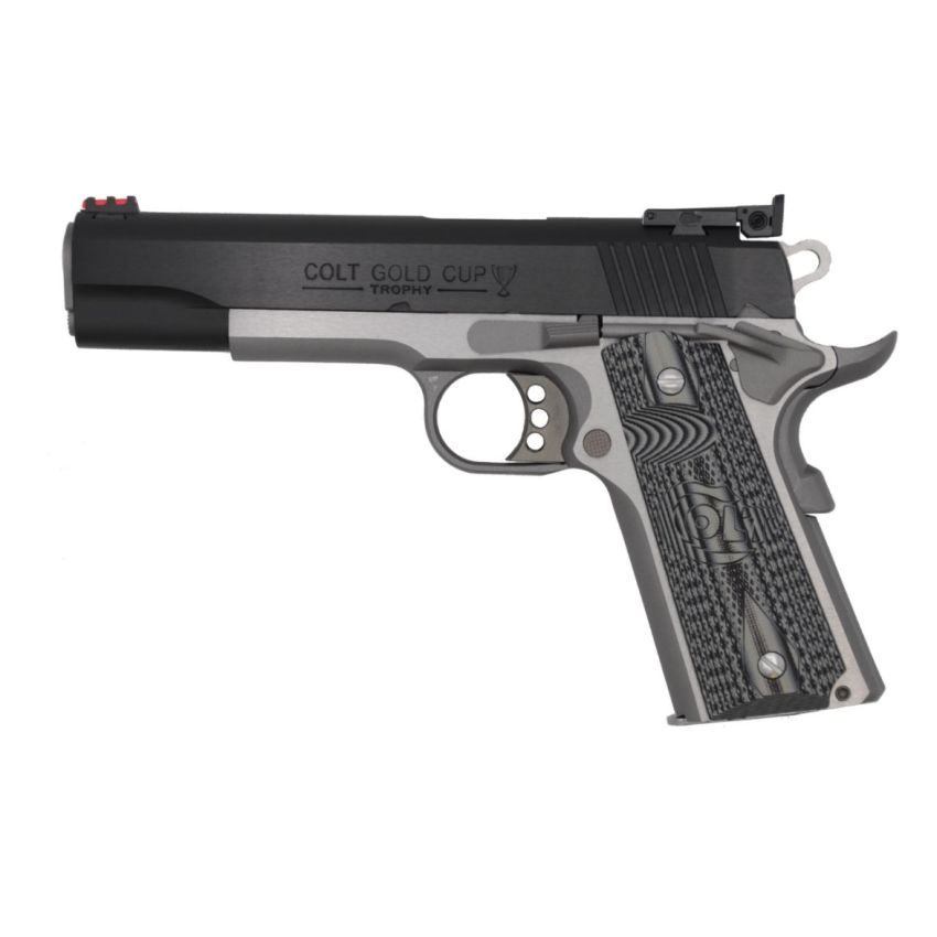 Colt Gold Cup Lite 38 Super Two Tone with G10 Grips