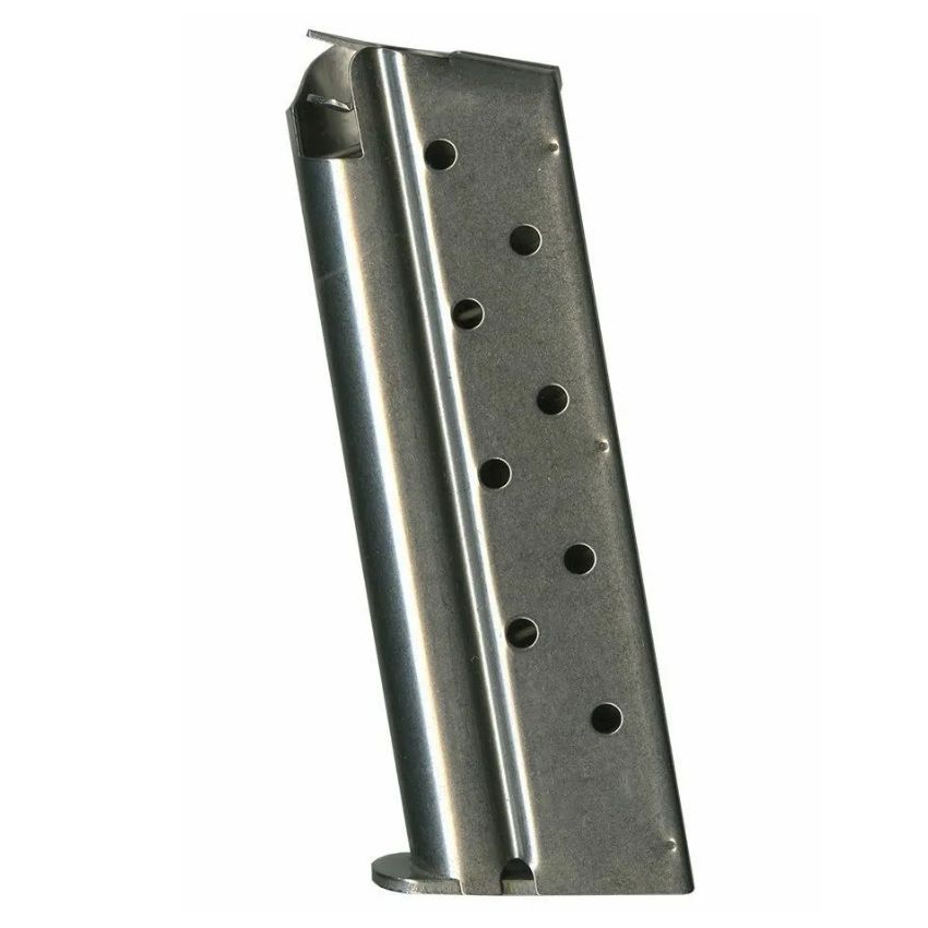 Colt 1911 Commander Magazine 38 Super 9RD Stainless Steel