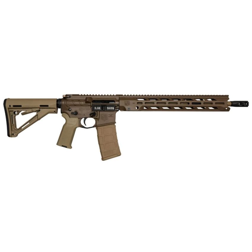 Diamondback DB15O 5.56MM Rifle 16 Inch MLOK Brown Finish