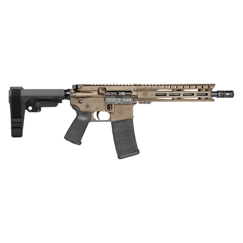 Diamondback DB15 Pistol 5.56mm FDE 10 Inch SBA3 Brace
