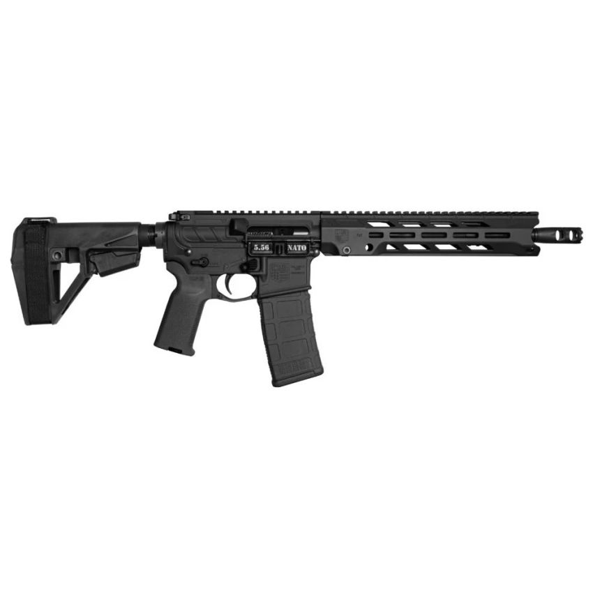 Diamondback DB15O 5.56mm 11.5 Inch Pistol with Brace Black