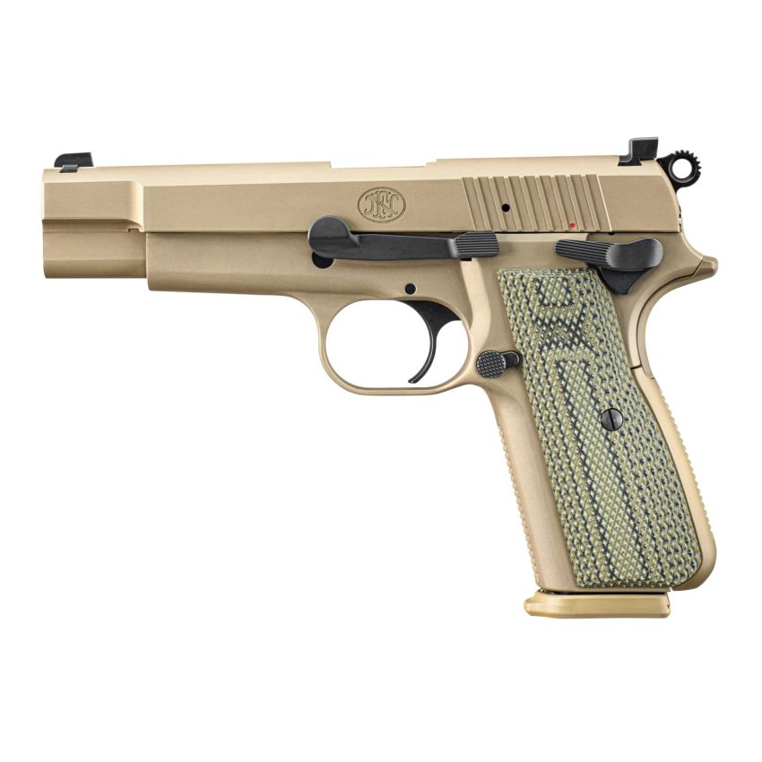FN High Power 9mm FDE/OD 17+1 TALO Exclusive Pistol