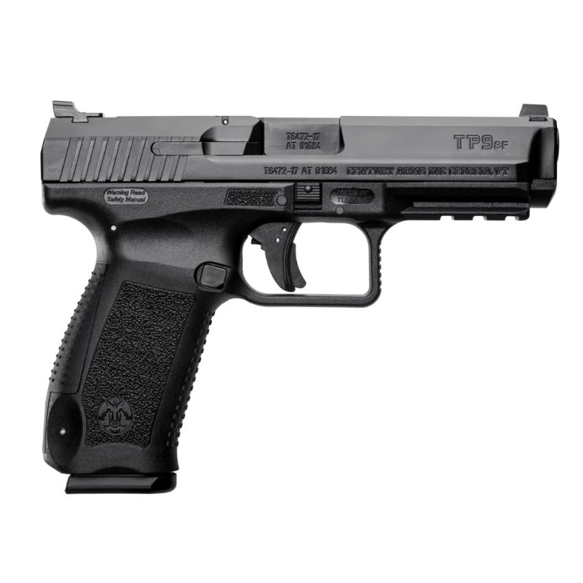 CANIK TP9SF 9MM Black 18+1 4.46 Inch Full Accessory Pack