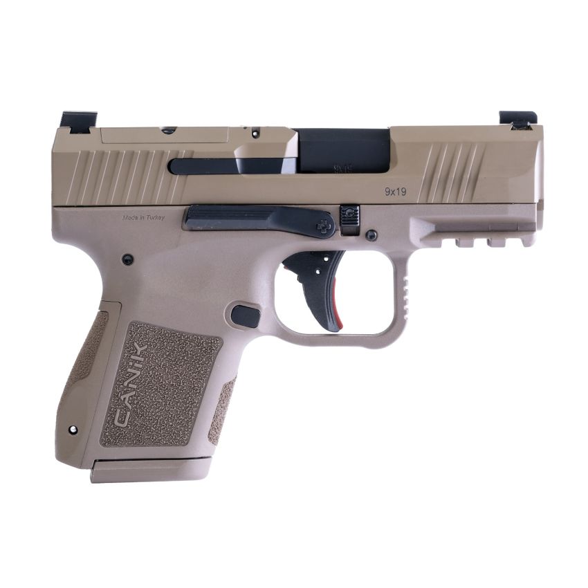CANIK METE MC9 9mm FDE 15+1 Optics Ready Pistol