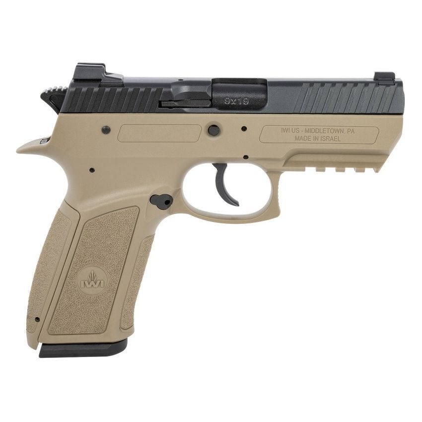 IWI Jericho PSL-9 Subcompact 9mm FDE Polymer Pistol