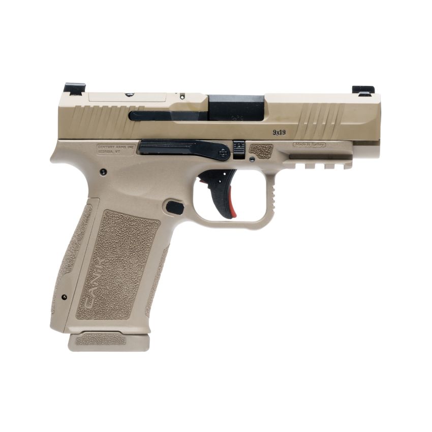 CANIK METE MC9LS 9mm FDE 17+1 Optics Ready Pistol