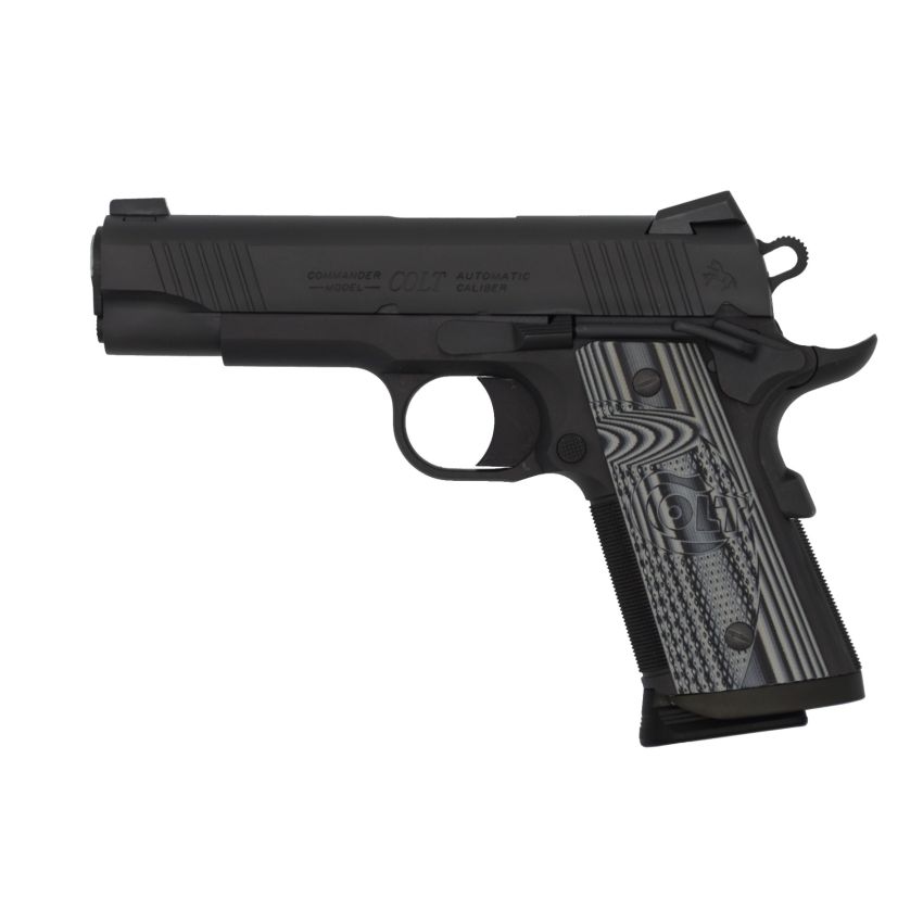 Colt Combat Unit CCO 45ACP 4.25 Inch Black PVD G10 Grips