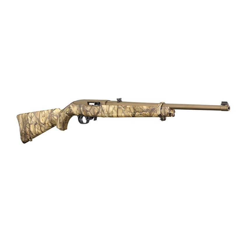 Ruger 10/22 22LR Go Wild Camo Bronze Semi-Auto Rifle
