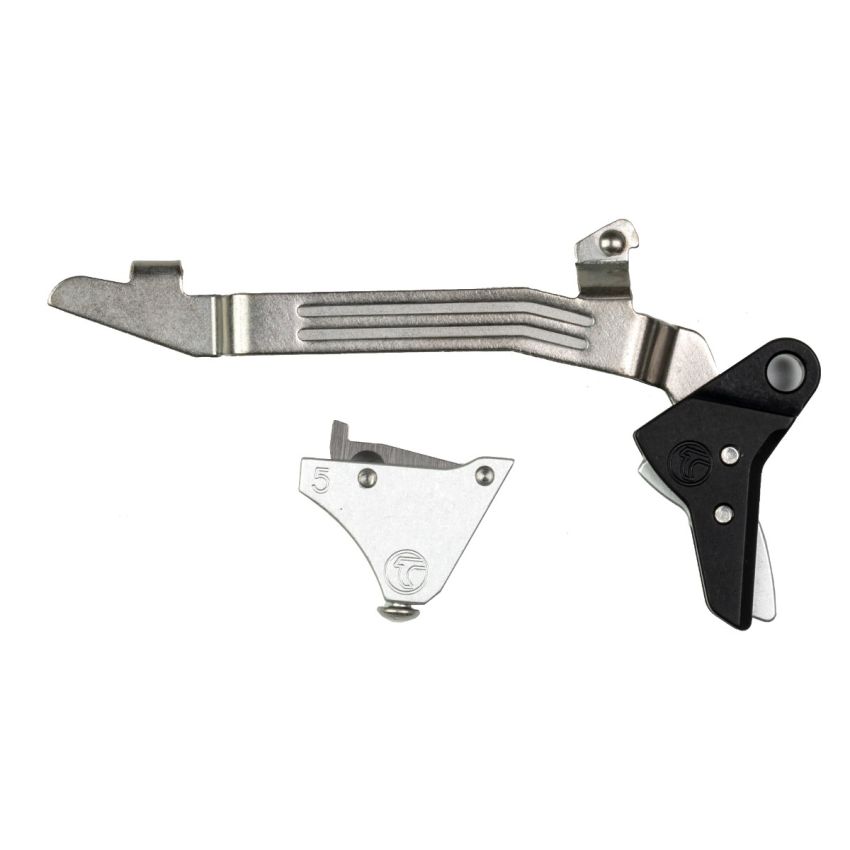 Timney Alpha Competition Trigger Silver Anodized Fits Gen 5 Glock