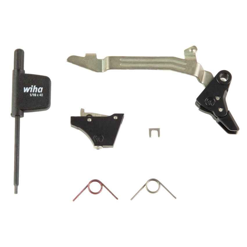 Timney Alpha Competition Pivot Trigger for Glock Gen 3 4 Black
