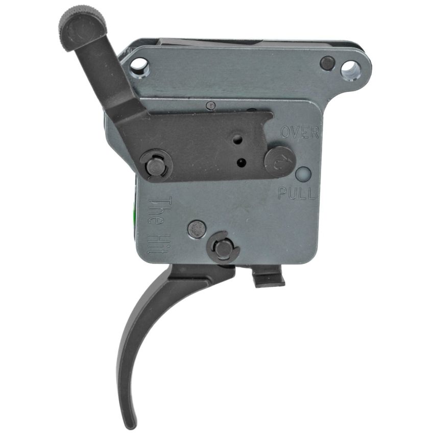 Timney The Hit Curved Trigger for Remington 700 Black Adjustable