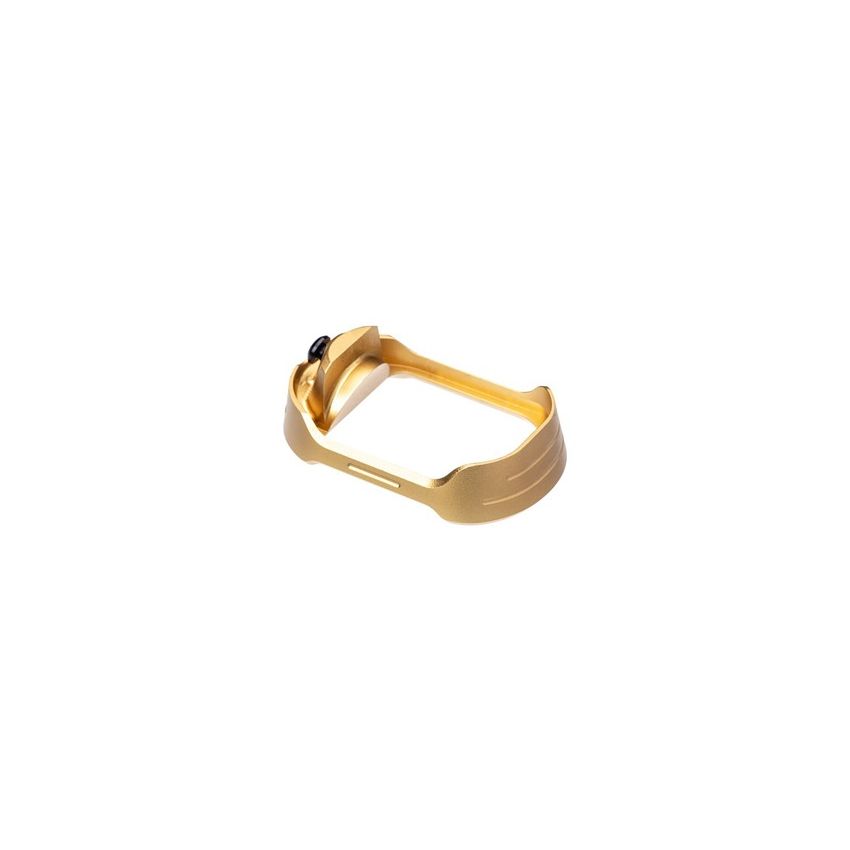 Tyrant CNC Gold Magwell for Glock 17 Gen 5 Anodized Finish