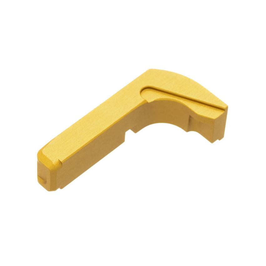 Tyrant CNC Gold Magazine Release for Glock Gen 3 Anodized Finish