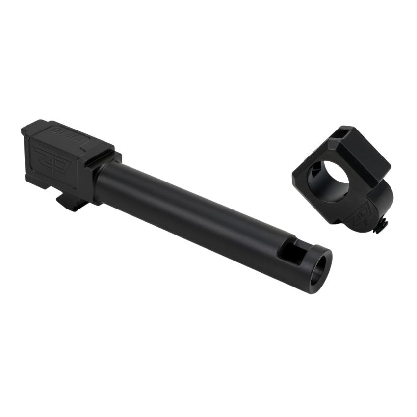 Zaffiri Precision 9MM Threadless Barrel for Glock 19 Black Finish