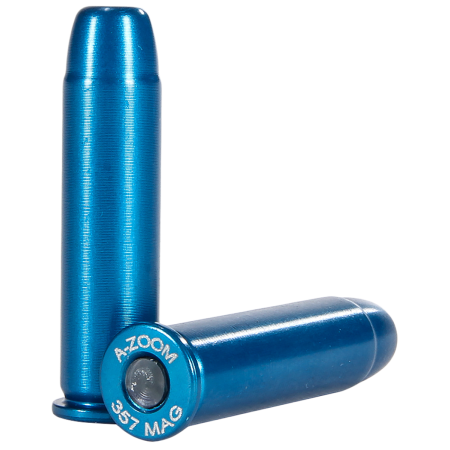 A-Zoom 357 Magnum Blue Snap Caps Revolver 12-Pack