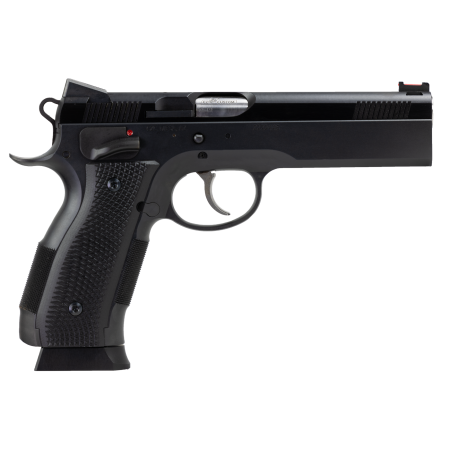 CZ-USA A01-LD 9mm Full Size 19+1 4.93" Bull Barrel, Blued Slide