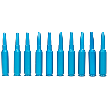 A-Zoom Blue Rifle Snap Caps 6.5 Creedmoor 10-Pack