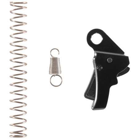 Apex Tactical Curved Trigger for Springfield Hellcat Black Finish