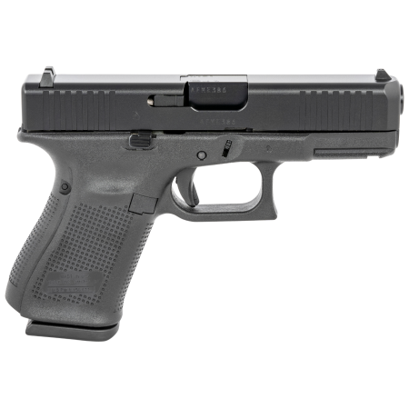 Glock G19 Gen5 9mm Compact 15+1 Black Polymer Frame USA Made