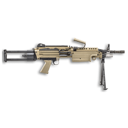 FN M249S Para 5.56 NATO 16" FDE Stock 30+1 or 200rd Belt