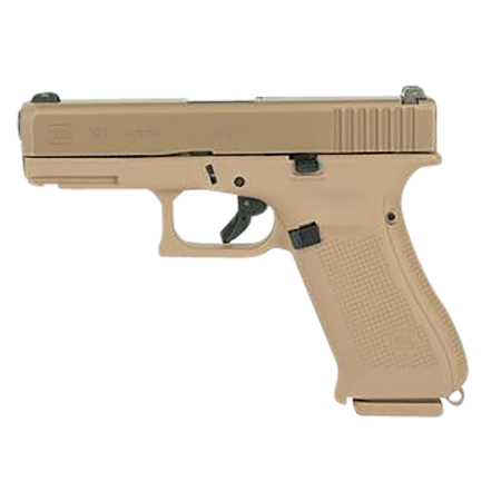 Glock G19X Compact 9mm Luger 10+1 Coyote Brown Cerakote