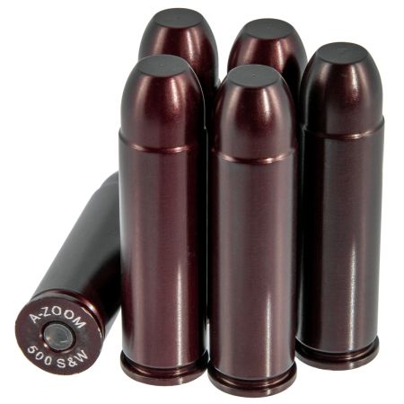 A-Zoom 500 S&W Magnum Revolver Snap Caps 6-Pack Training