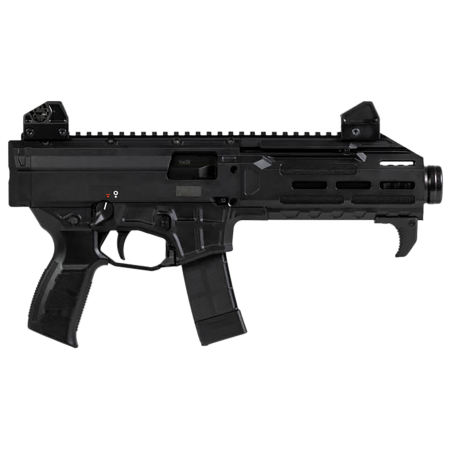 CZ-USA Scorpion 3+ 9mm Luger 20+1 7.80" Black Threaded Barrel