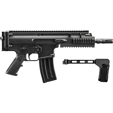 FN SCAR 15P 5.56x45mm 7.5" Black Aluminum Receiver SB Tactical Brace