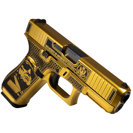 Glock G47 Gen 5 MOS Full Size 9mm Luger 17+1 4.49" GMB Barrel Gold