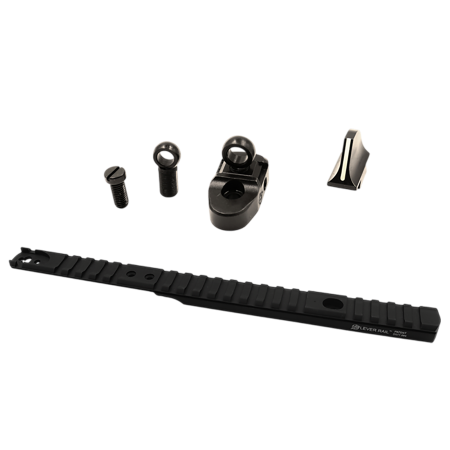 XS Sights Henry 45-70 Optic Mount and Ghost Ring Sight Set Black
