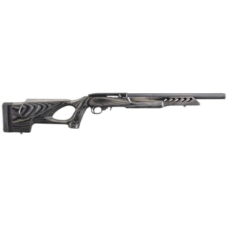 Ruger 10 22 Target Lite 22LR Rifle Threaded Barrel Blue Laminate